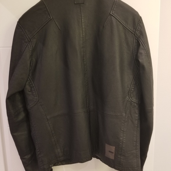 GStar Leather Jacket - Picture 3 of 4